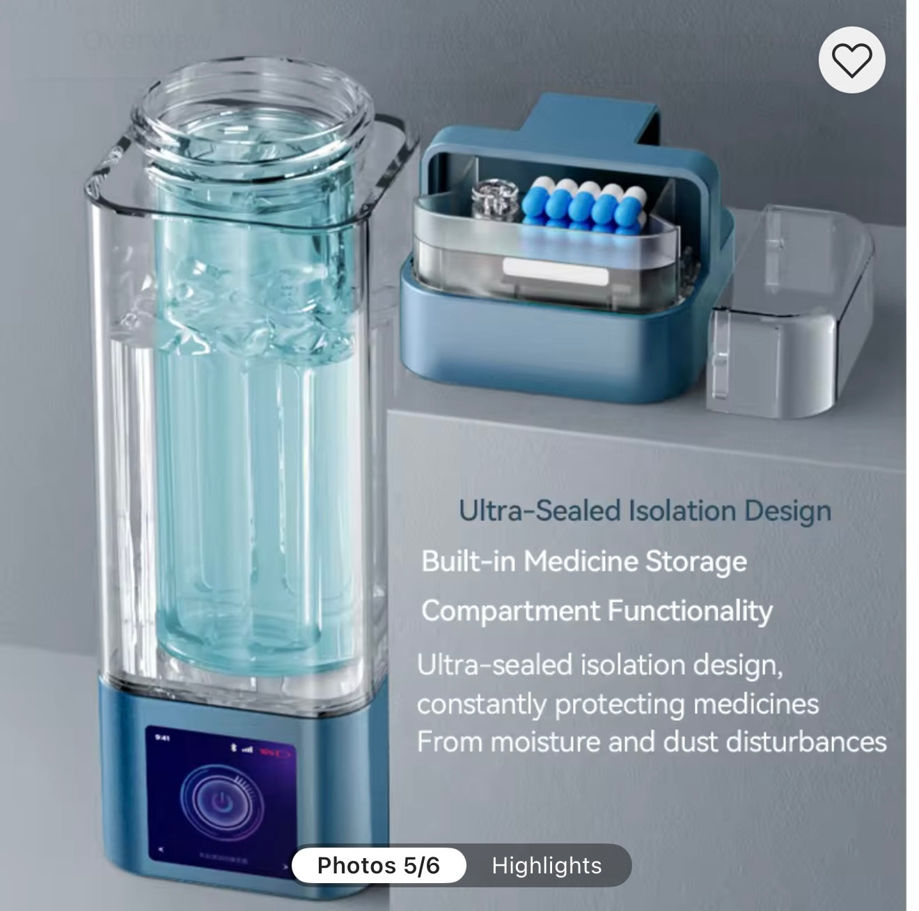 NUWA Flask Hydrogen Water Bottle